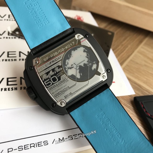 Sevenfriday自动机械男表 型号SF-P3B/02 七个星期五休闲高端男表 gjs2064